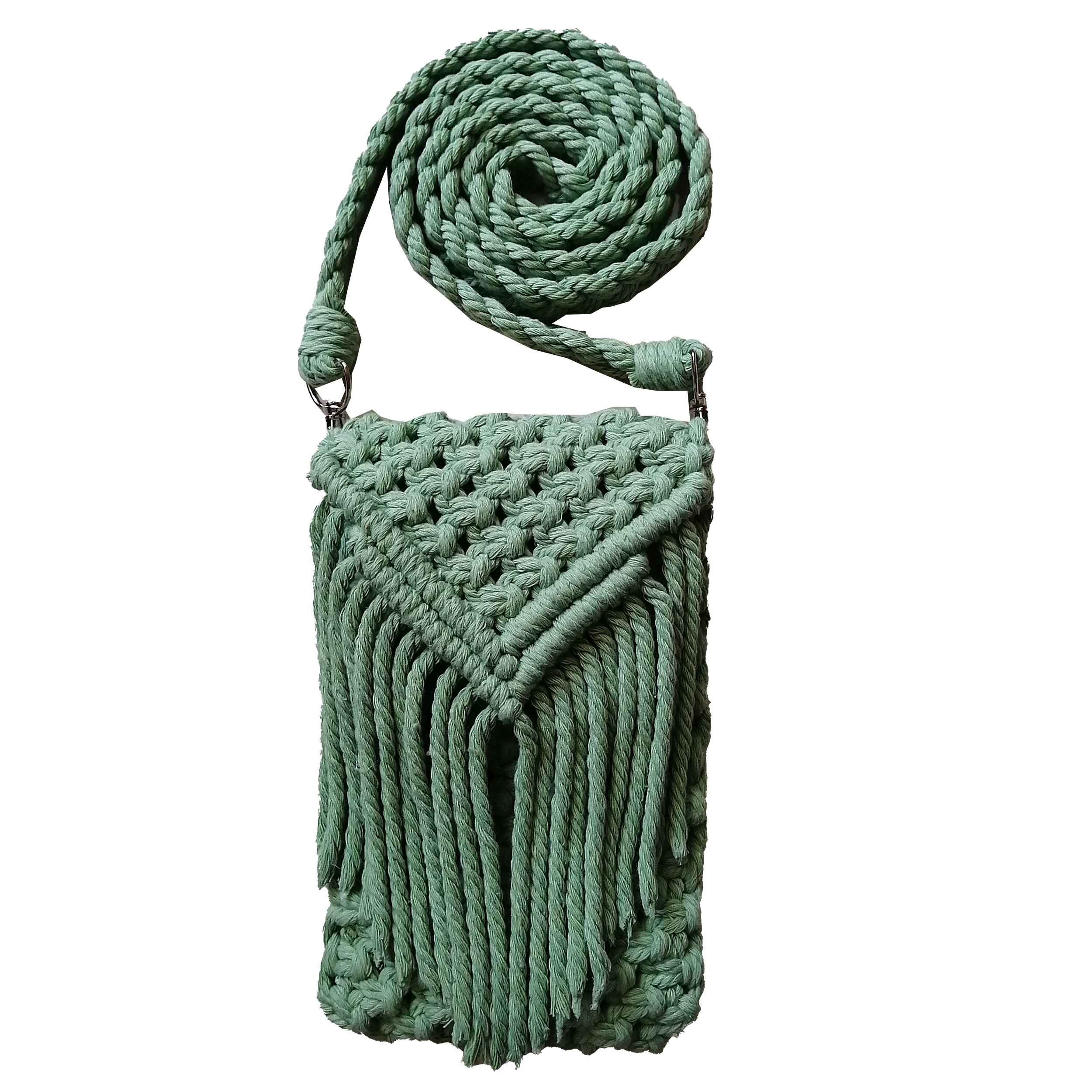 کیف بافتنی مدل مکرومه کد 23