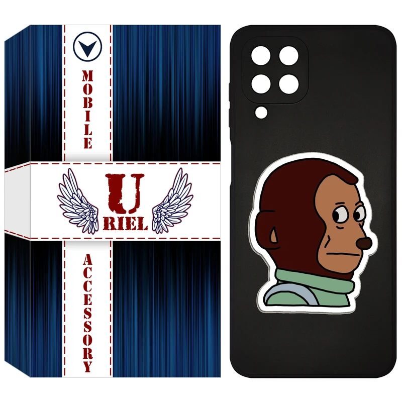 کاور یوریل مدل KSH کد 88 طرح میمون مناسب برای گوشی موبایل سامسونگ Galaxy M33