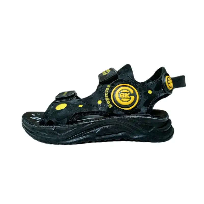 صندل پسرانه مدل رایان طبی کد T.a.j رنگ زرد