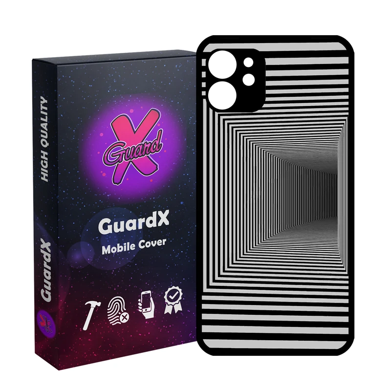 کاور گارد ایکس طرح تونل مدل Glass10828 مناسب برای گوشی موبایل اپل iPhone 11