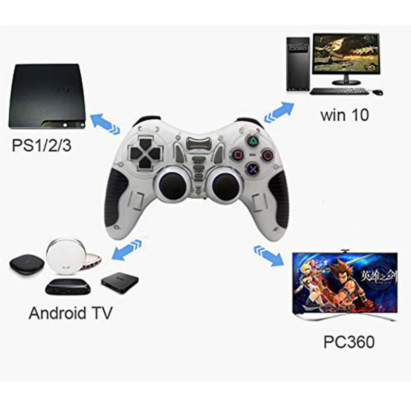 دسته بازی مدل DOUBLE SHOCH CONTROLLER بسته دو عددی