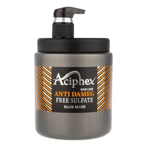 ماسک مو تقویت کننده اسیفکس مدل 01 مناسب برای موهای آسیب دیده حجم 1000 میلی لیتر