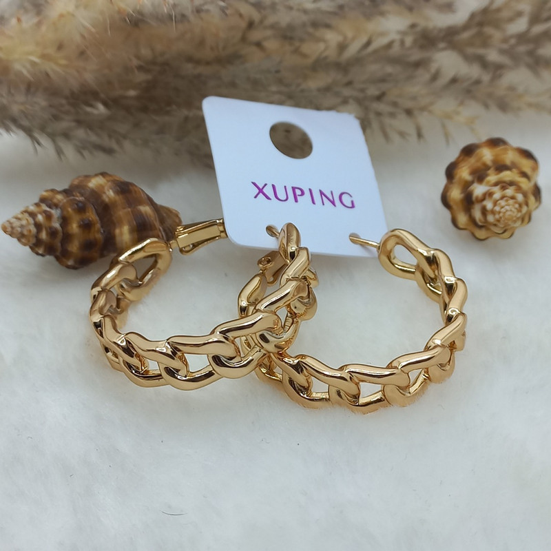 گوشواره زنانه ژوپینگ مدل حلقه ای کد NN 041 گوشواره زنانه ژوپینگ مدل حلقه ای کد NN 041
