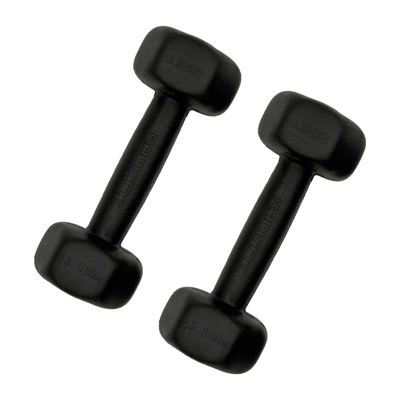 عکس شماره 4 : دمبل رادیس فیت مدل dum-fit 0500 وزن 0.5 کیلوگرم بسته دو عددی