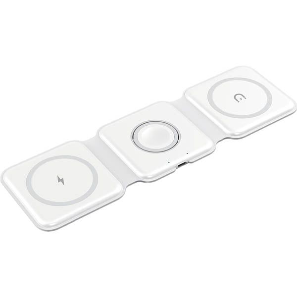 شارژر بی سیم مدل 3in1 magnetic wireless charger