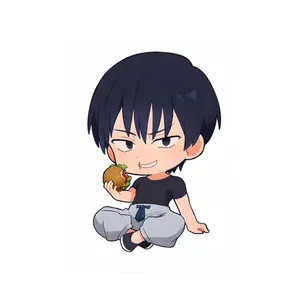 استیکر لپ تاپ و موبایل مدل انیمه طرح جوجوتسو کایسن توجی فوشیگورو Jujutsu Kaisen Toji Fushiguro کد 479