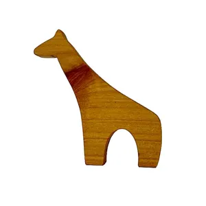 اسباب بازی چوبی مدل فیگور زرافه