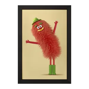 تابلو خندالو مدل هیولای بامزه کد F3335