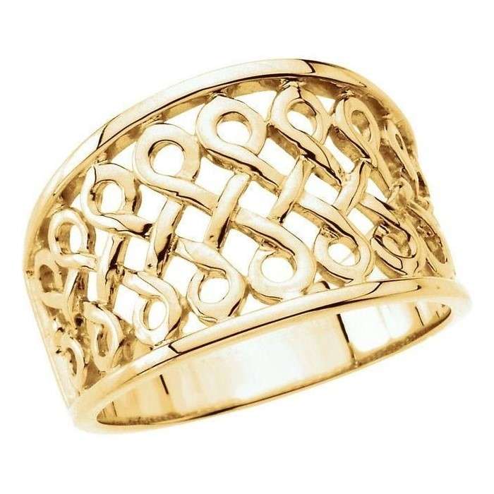  انگشتر طلا 18 عیار زنانه قیراط کد GH6195