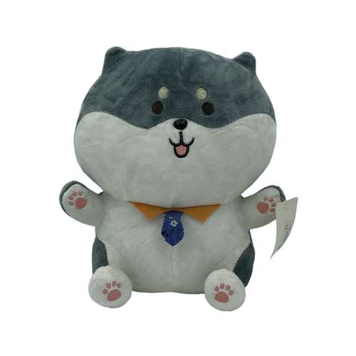 عروسک مدل پولیشی طرح خرس کرواتی طول 21سانتی متر