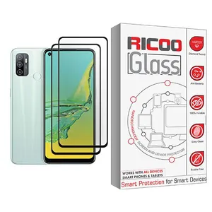 Ricoo Ricoo Glass MIX002 Screen Protector For Oppo A33 (2020) Pack Of 2