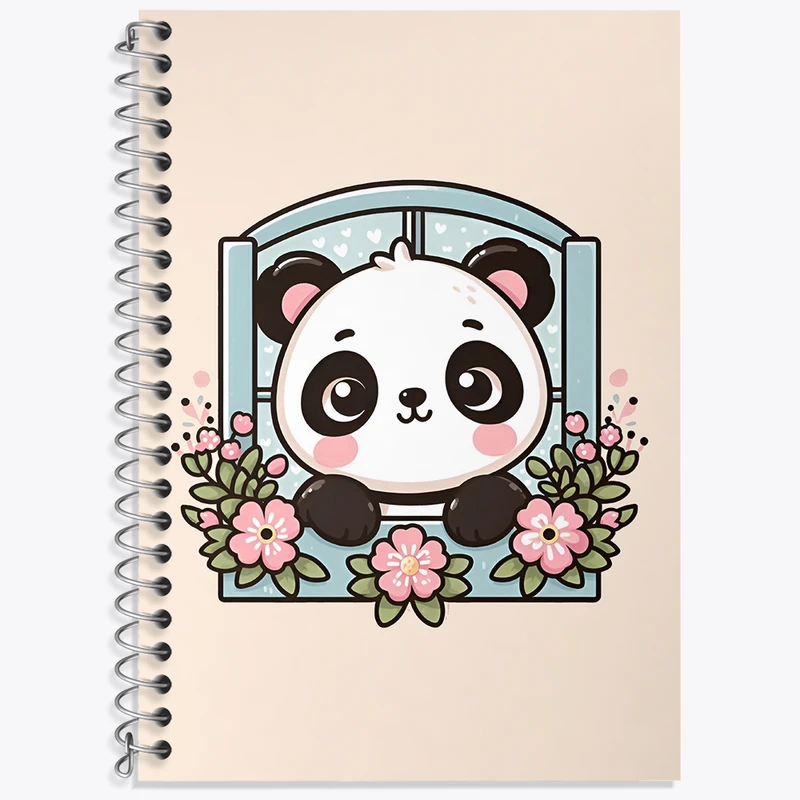 دفتر لغت 50 برگ خندالو طرح پاندای کیوت کد N5086