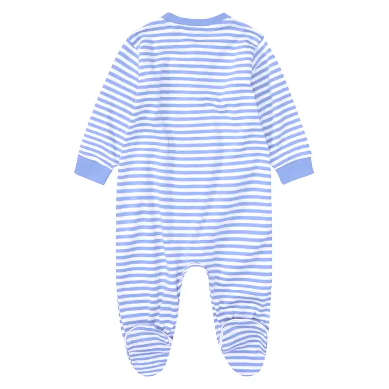 سرهمی نوزادی لوپیلو مدل راه راه رنگ آبی