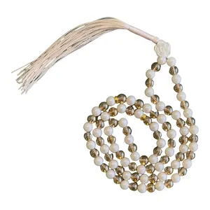 تسبیح مدل گل مرواریدی