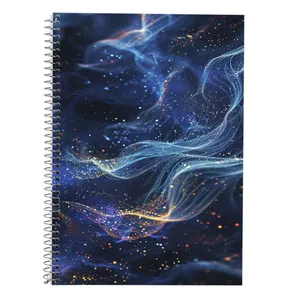 دفتر زبان 50 برگ مدوپد مدل سه خط طرح فانتزی کد DF14461