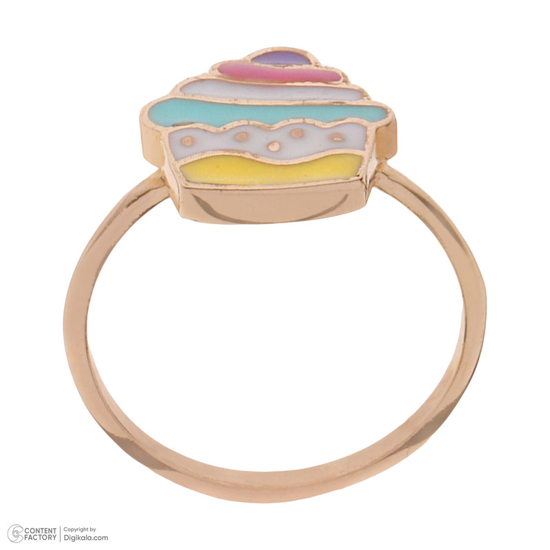 انگشتر طلا 18 عیار دخترانه میو گلد مدل R1375-45