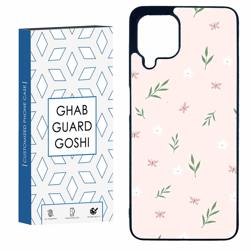 کاور قاب گارد گوشی طرح گل صورتی کد TPU-056 مناسب برای گوشی موبایل سامسونگ  GALAXY A22 4G / M32 4G