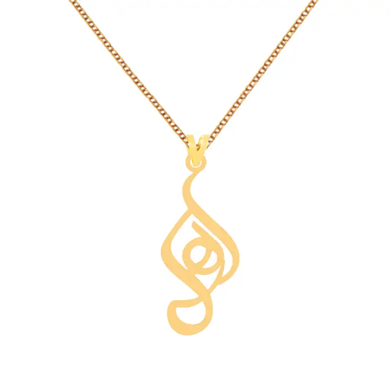 گردنبند طلا 18 عیار زنانه کرابو طرح رها مدل Kr7579