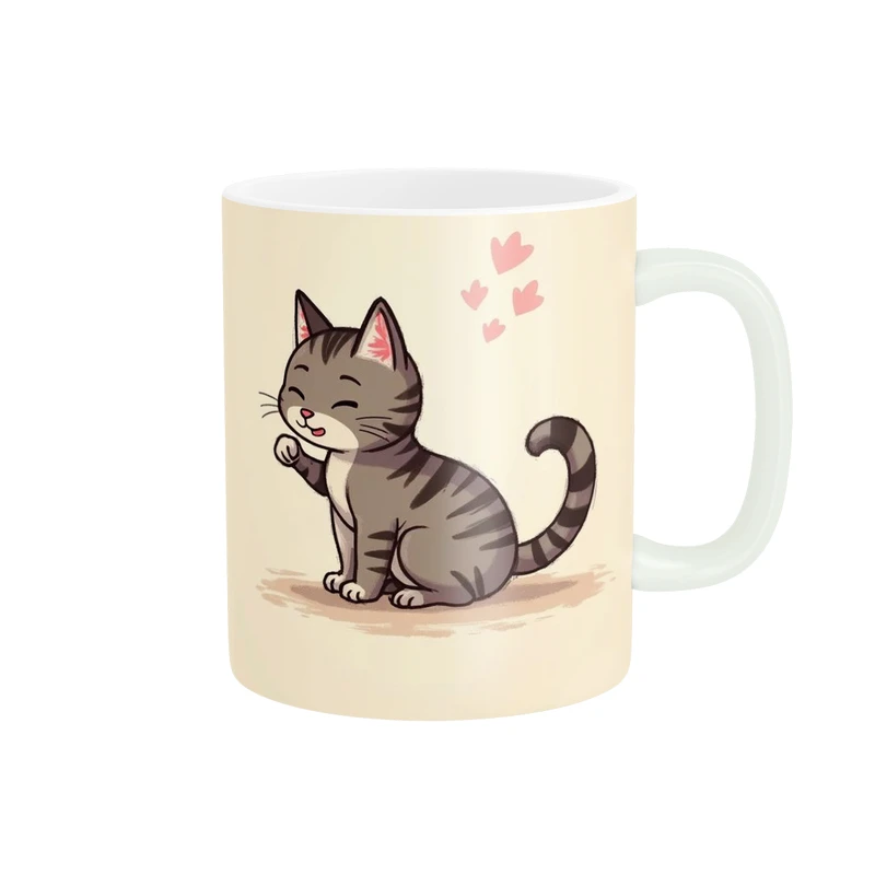 ماگ پاد آفرین مدل گربه کد 4277