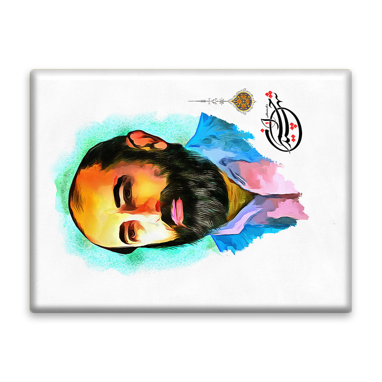 کاشی اطلس آبی  طرح شهید چمران  مدل T5405