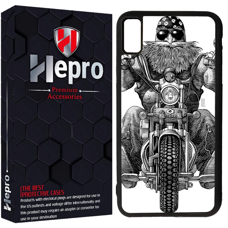 کاور هپرو طرح فانتزی مدل TPU مناسب برای گوشی موبایل اپل IPHONE X / XS