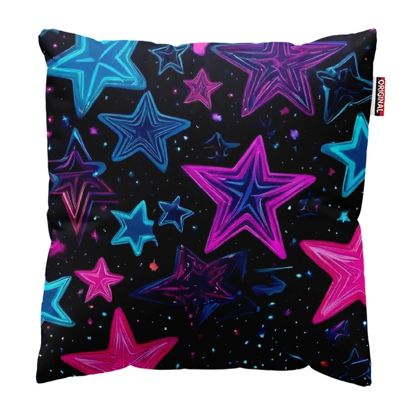 کوسن پاد آفرین طرح ستاره کد 2793 سایز 30*30 سانتی متر