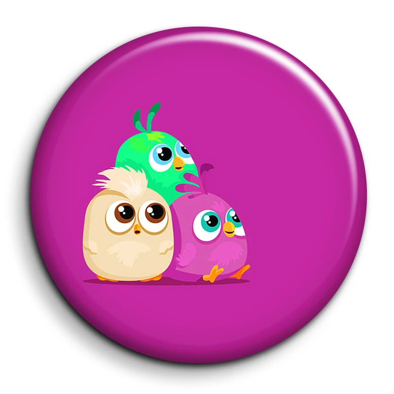 مگنت گالری باجو طرح پرندگان خشمگین کد Angry birds 53
