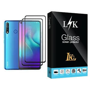LKG LK Glass MIX002 Screen Protector For  Camon 12 Air Pack Of 2