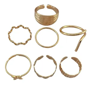 انگشتر زنانه مدل R4182 مجموعه 7 عددی