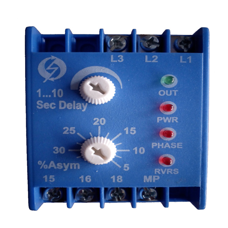 رله کنترل فاز تابلو فرمان آسانسور صانت الکترونیک مدل sp-1