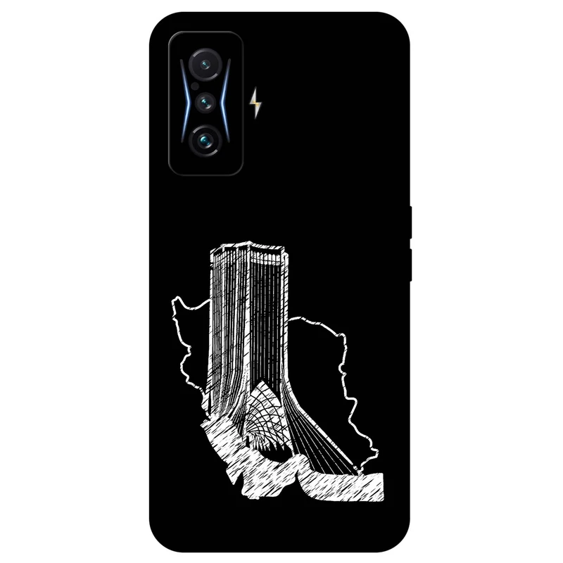 کاور مگافون طرح برج آزادی مدل 1628 مناسب برای گوشی موبایل شیائومی Redmi K50 Gaming