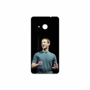 MAHOOT Mark Zuckerberg Cover Sticker for Microsoft Lumia 550