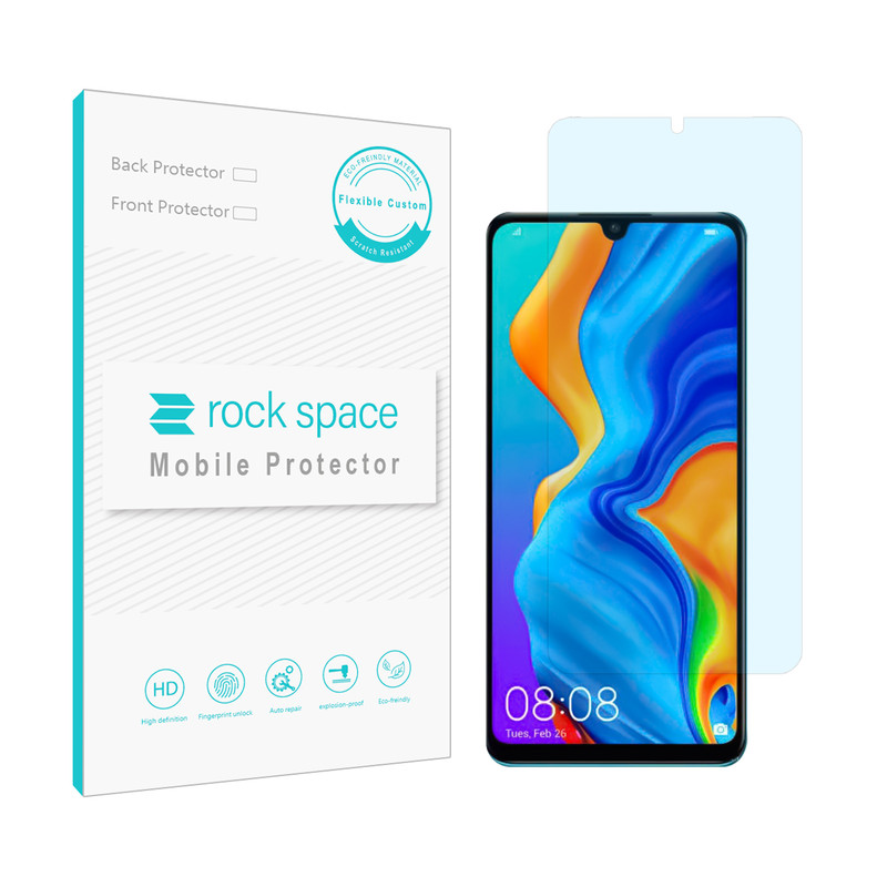 محافظ صفحه نمایش ضداشعه آبی راک اسپیس مدل HyBLU مناسب برای گوشی موبایل هوآوی P30 Lite