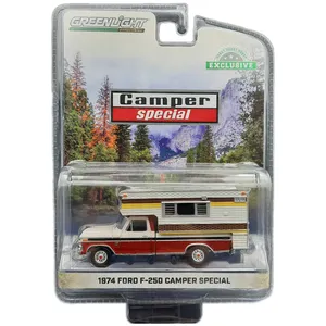 ماشین بازی گرین‌لایت مدل 1974 FORD F-250 CAMPER SPECIAL