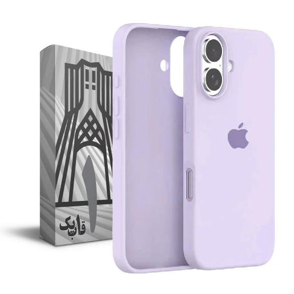 کاور قاب یک مدل سیلیکونی Silk مناسب برای گوشی موبایل اپل iPhone 16 