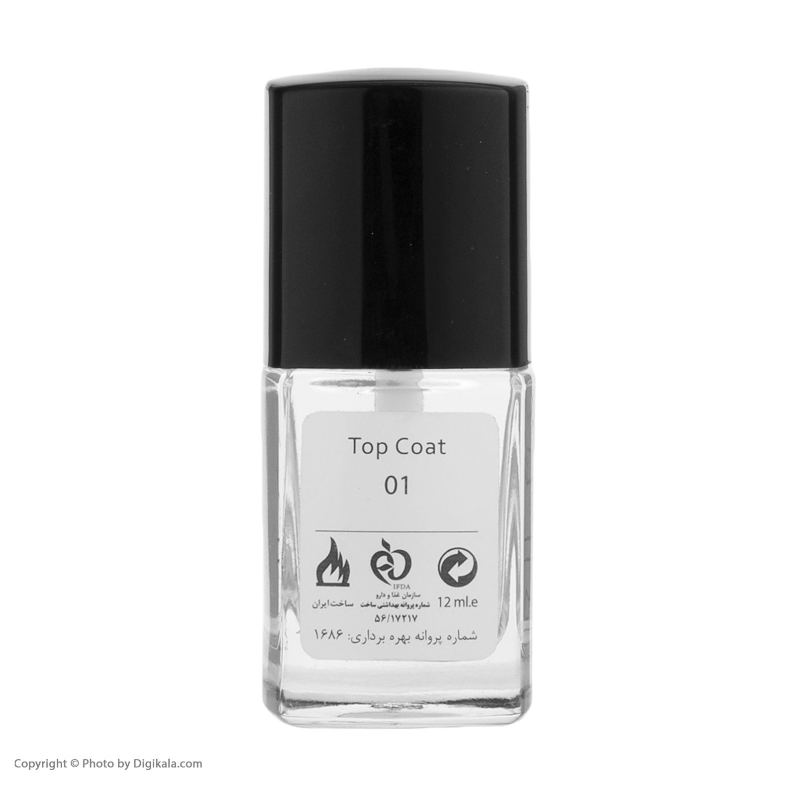 لاک پایه این لی مدل Top Coat شماره 01 -  - 4