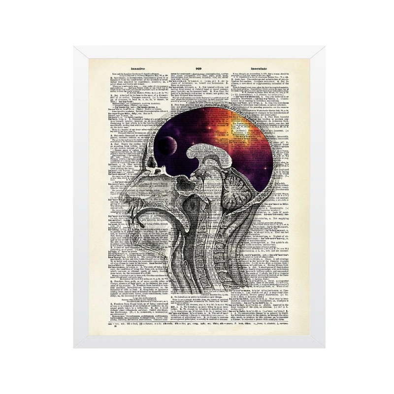 تابلو مدل کهکشان مغز 