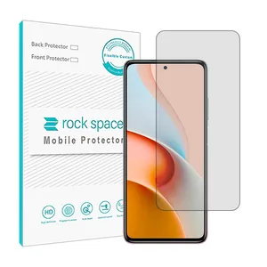 Rockspace HyGEL transparent screen protector suitable for Xiaomi Redmi Note 9 Pro 5G mobile phone