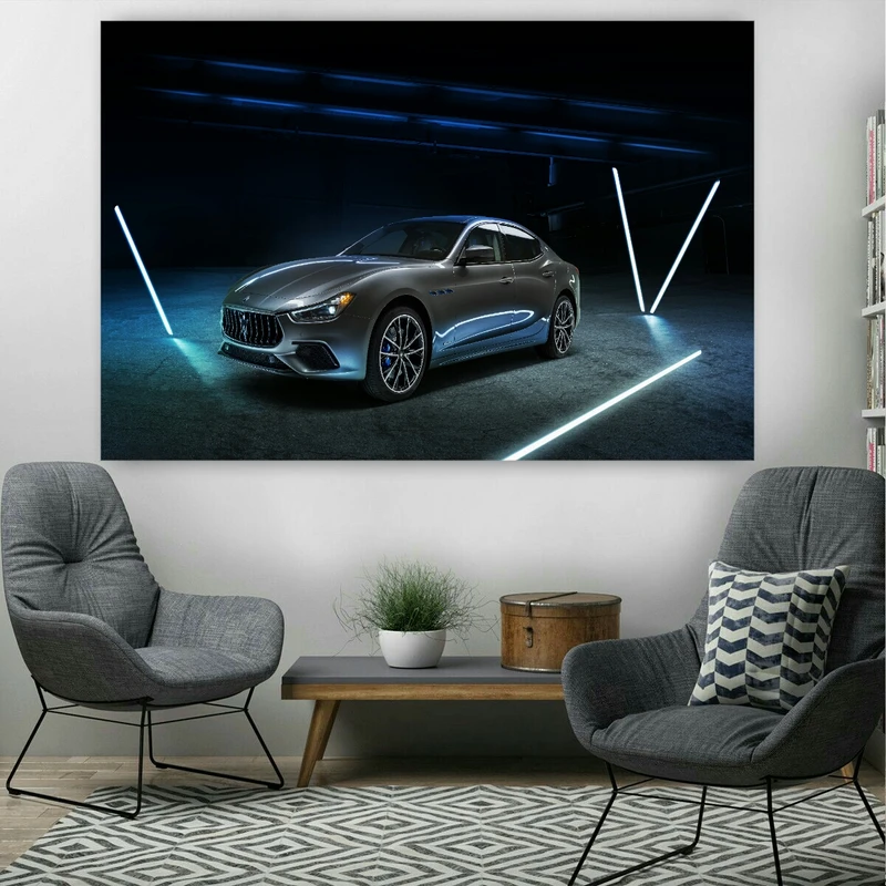  پوستر دیواری طرح ماشین لوکس مدل P1627