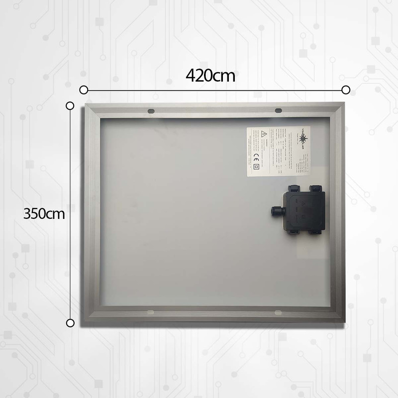 پنل خورشیدی یینگلی سولار مدل YL80C -18b ظرفیت 20 وات