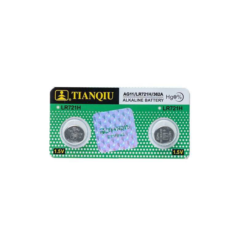 باتری ساعت تیانکیو مدل AG11-LR721H بسته دو عددی
