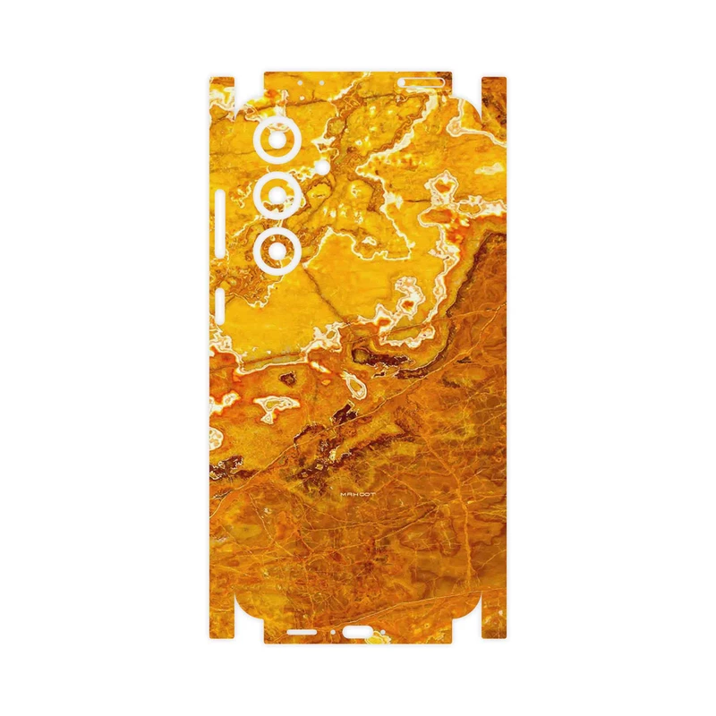 برچسب پوششی ماهوت مدل Gold Marble-FullSkin مناسب برای گوشی موبایل سامسونگ Galaxy S24 FE