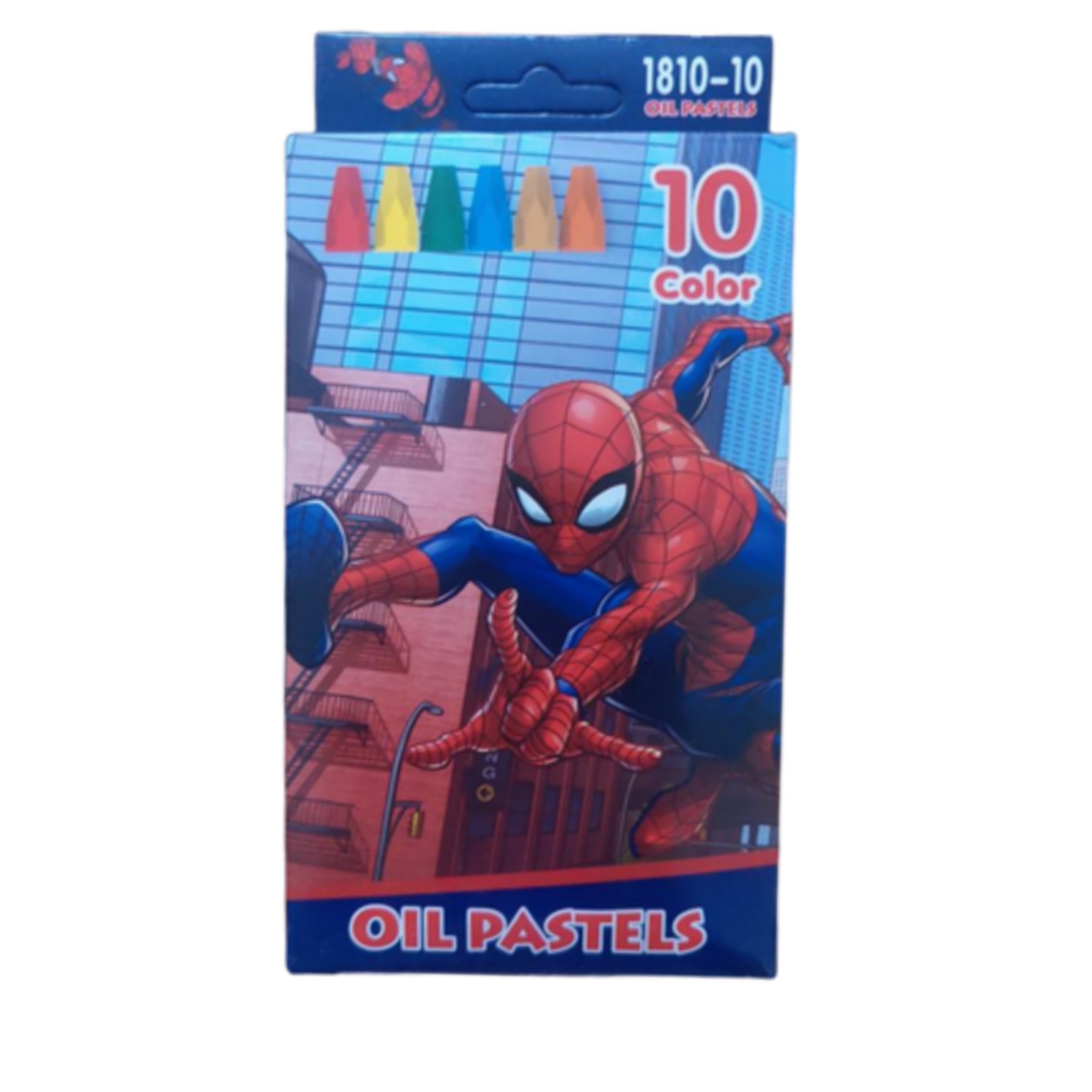 نکته خرید - قیمت روز پاستل روغنی 10 رنگ مدل مرد عنکبوتی خرید