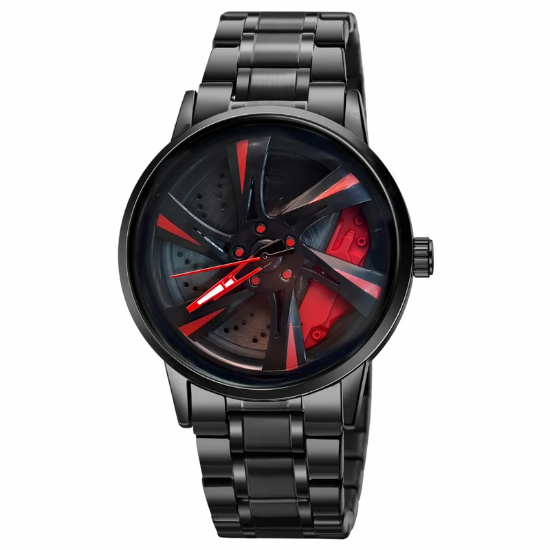 ساعت مچی عقربه‌ای کوارتز مردانه مدل اسپرت صفحه رینگی کد v2