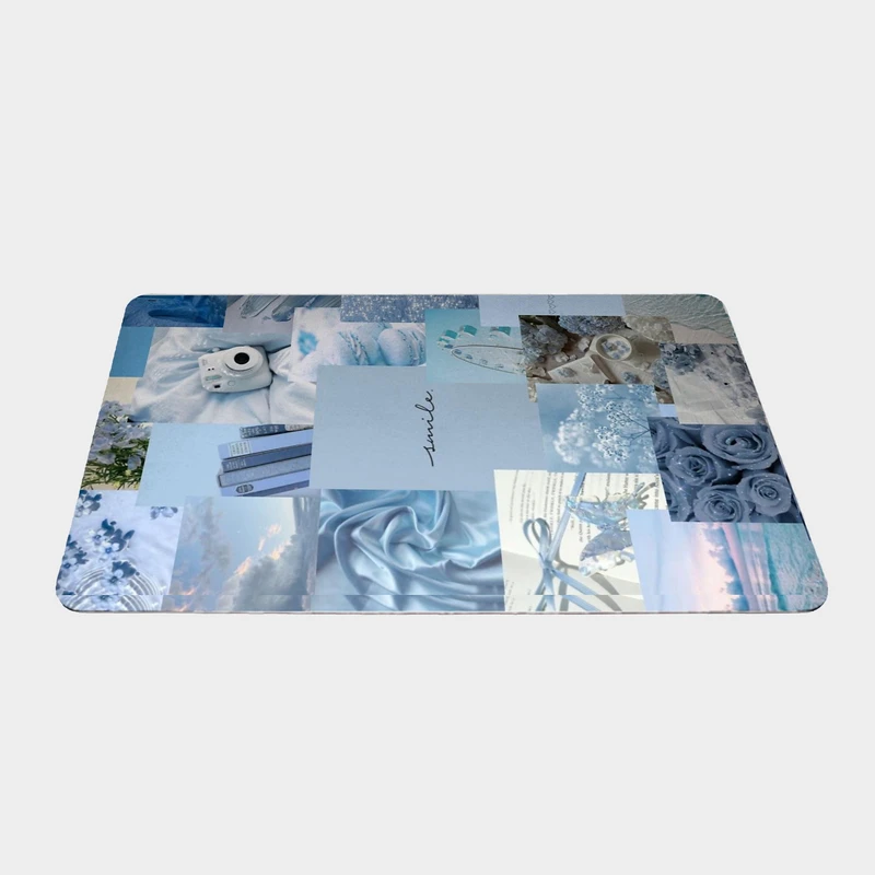 ماوس پد طرح گل و منظره سایز 24x37 سانتی متر