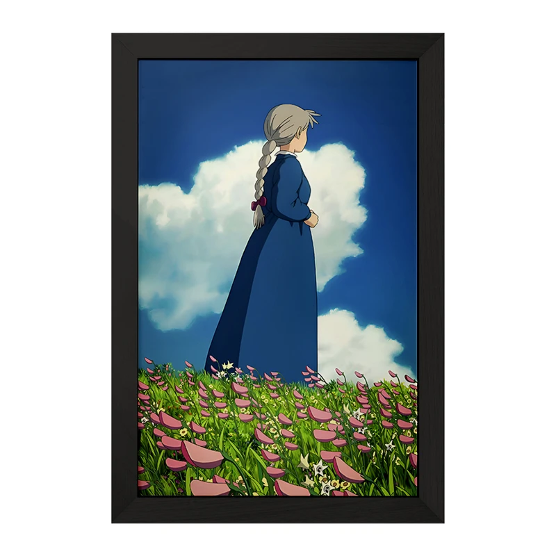 تابلو خندالو مدل سوفیا انیمه قلعه متحرک هاول کد F5961