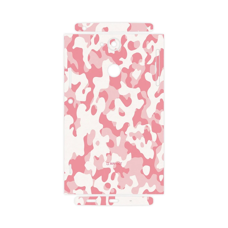 برچسب پوششی ماهوت مدل Army-Pink-FullSkin مناسب برای گوشی موبایل سونی Xperia XA2