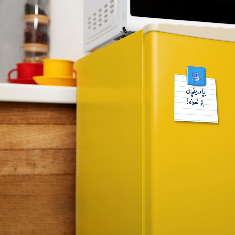 مگنت خندالو مدل حیوانات بامزه نهنگ کد 29726