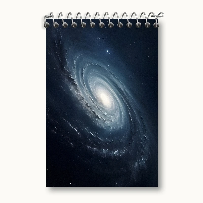 دفتر یادداشت 50 برگ خندالو مدل کهکشان کد F1322