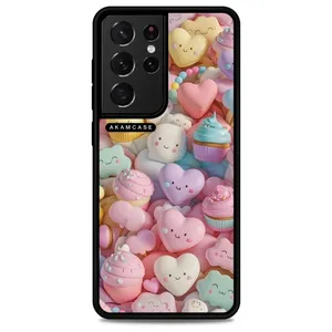 AKAM AMC-WSGS21U-GIRLY3 Cover For Samsung Galaxy S21 Ultra